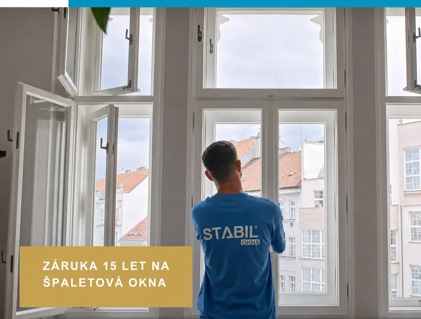 Záruka 15 let na kastlová okna OKNA STABIL
