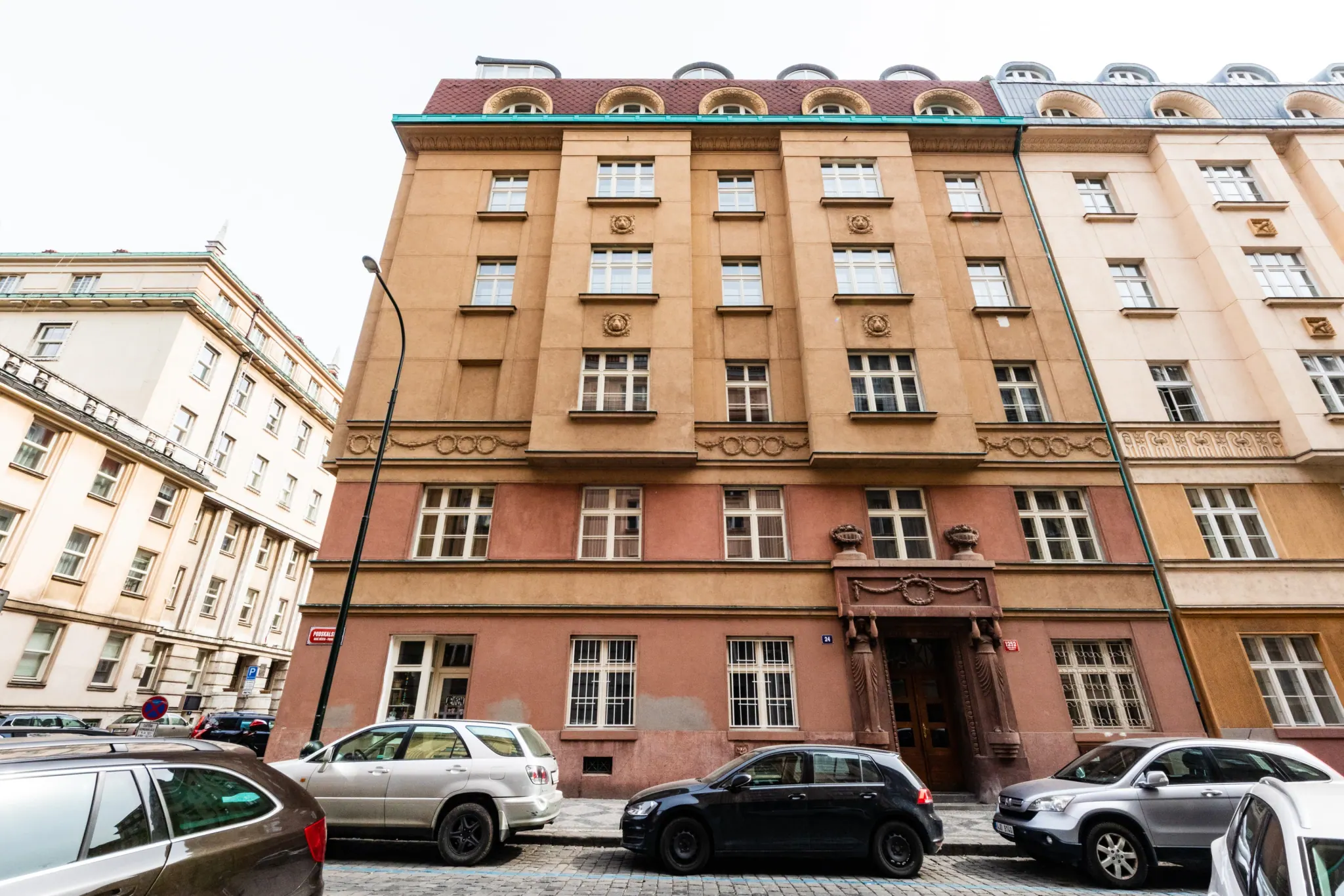 Uliční průčelí Podskalská 1252/24 - Podskalská 1252/24, Praha 2